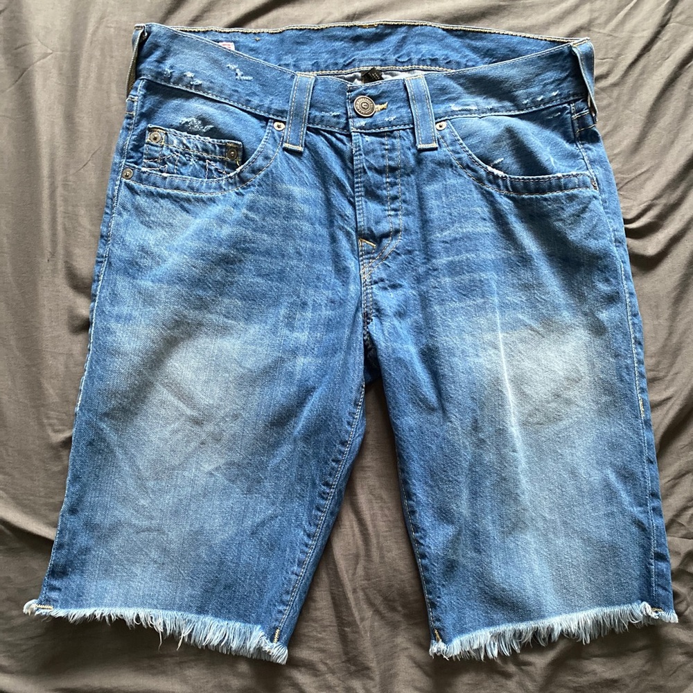 True Religion Jean Shorts